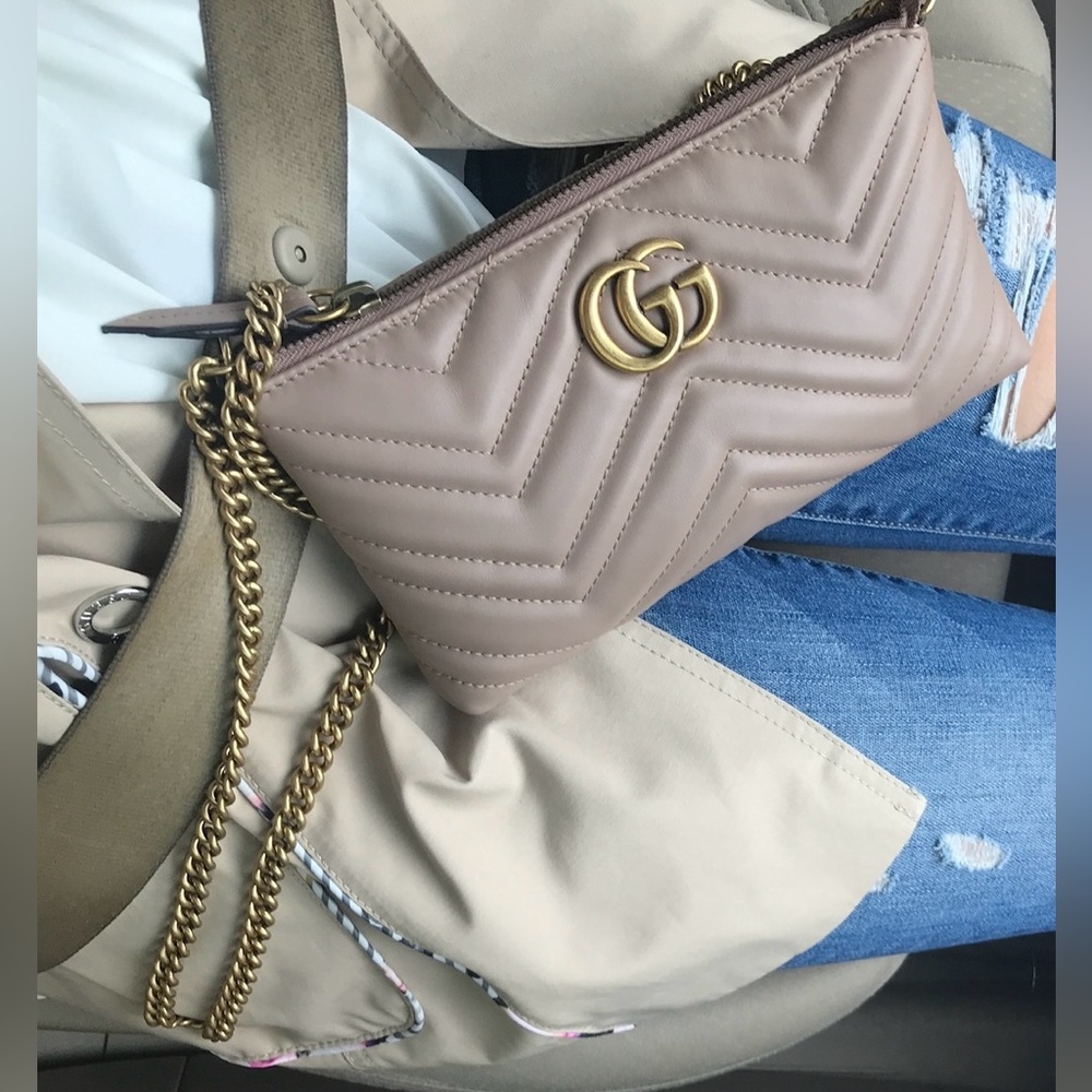 Gucci GG mini marmont chain bag